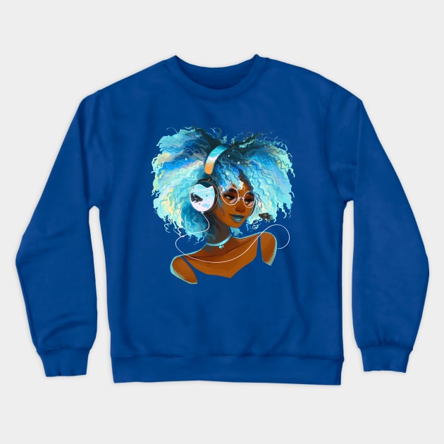 Ocean Vibes Crewneck Sweatshirt by GDBee